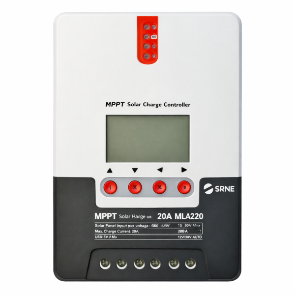 Controlador de Carga MPPT 20A ML2420 12/24V SRNE